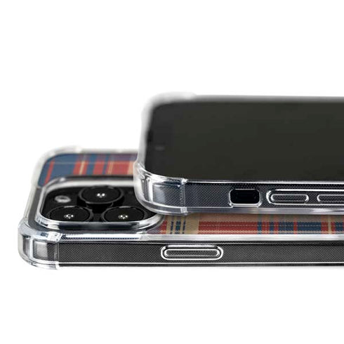 Red and Blue Plaid iPhone 16 Pro MagSafe Case